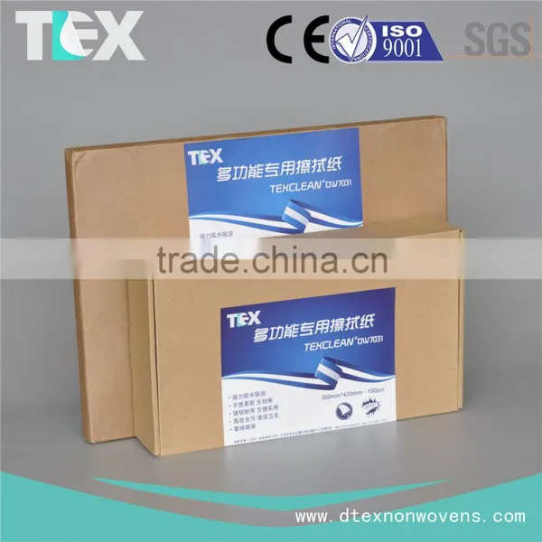 [D-TEX] PP Spunlace Roll for Heavy Duty Industrial Wiper Clean photo-4