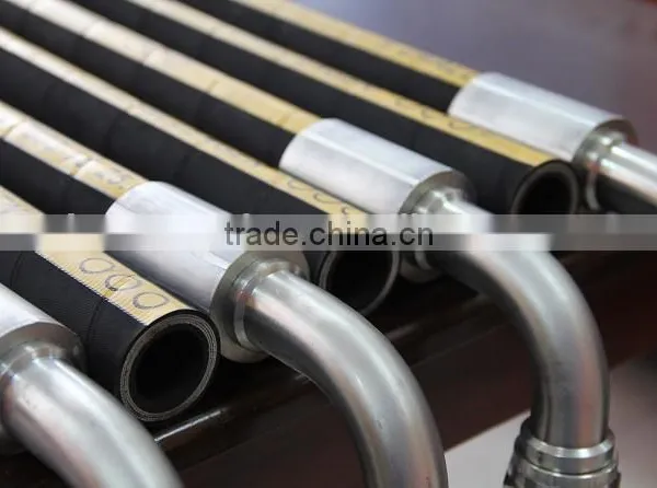 Top Quality 4SH 4SP R13 R12 Hydraulic Flexible Rubber Hose photo-2