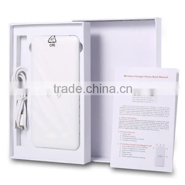 2015 New Wireless Power Bank/Wireless Charging Power Bank /Wireless Charger photo-6