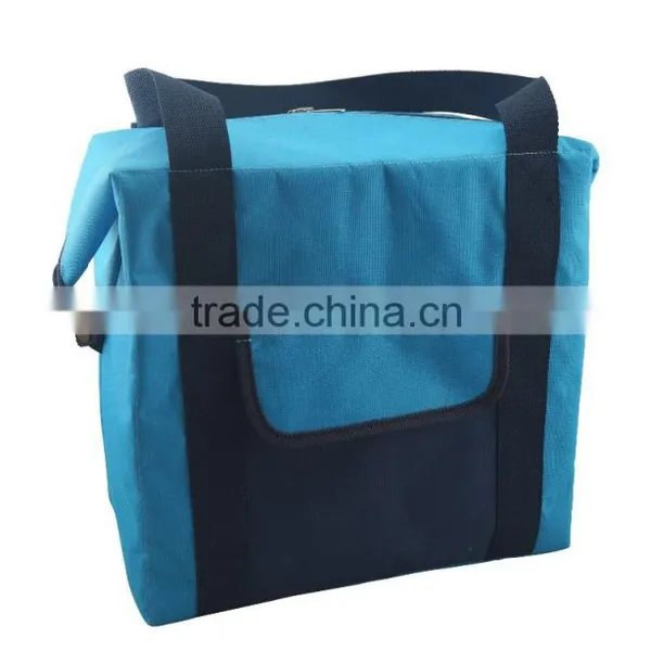Insulated Cooler Lunch Tote Bag With Zipper Closure photo-2