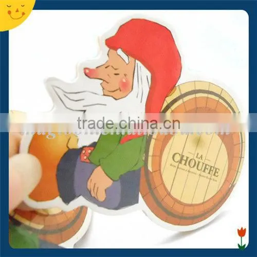 Custom Christmas Santa Claus Printing Wooden Fridge Magnets