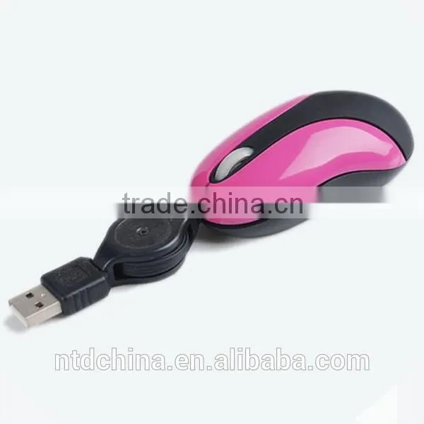 Fcc Standard Mini Optical Mouse for Notebooks photo-3