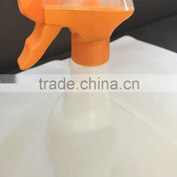 White Cleaning Spray Bottle/ 545ml PE Detergent Liquid Plastic Bottle With Trigger Sprayer photo-2