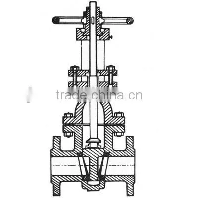 JIS Low Pressure Hydraulic Marine Cast Steel Gate Valve photo-6