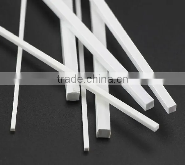 Model Square Tube in Plastic Profile, Plastic Scale Tube, DIY Model Material, Materials for Architecture Models photo-3