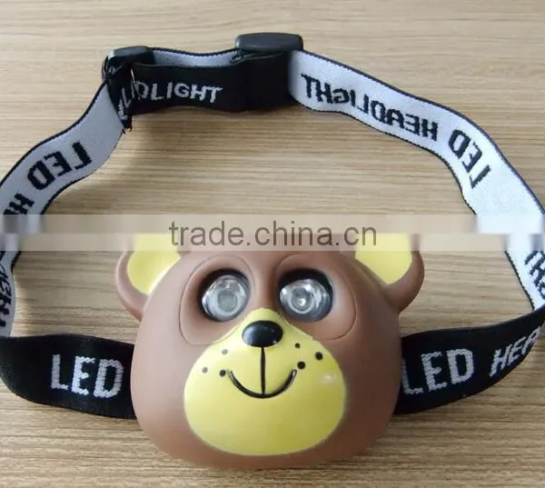 Soft Pvc Animal Coon Mini Headlamp photo-3