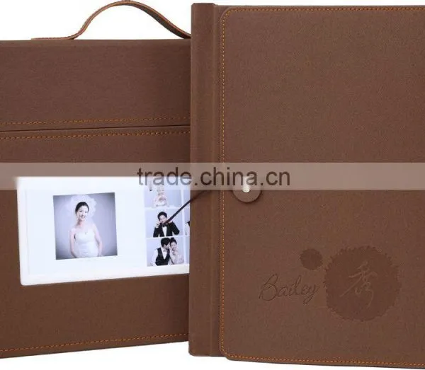 China Professional Manufacturer Perfect Binding Photobook Cover With Window Case photo-3
