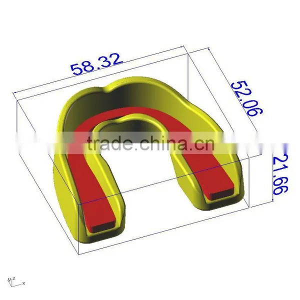 Silica Gel Protection Mouth Guard, Boxing Gum Shield, Sporting Mouth Guard photo-6