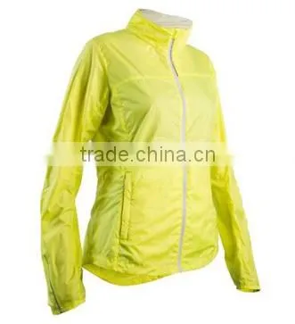 Woman Outwear Suntan-proof Wear UV-protection Wear Breathable Windbreaker Yellow