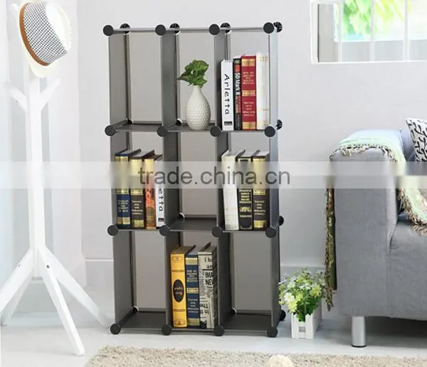Creative Plastic Book Storage Racks ,DIY Household Storage Racks photo-5