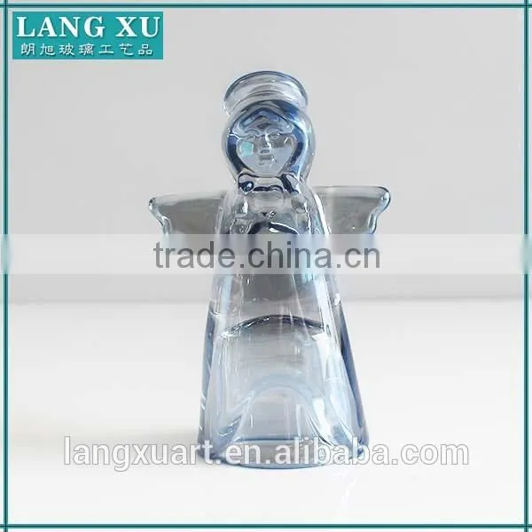LX-D002 Custom Made Glass Wedding Souvenirs Gifts Baby Angel Ornament Craft Handmade Glass Angel Souvenir photo-5