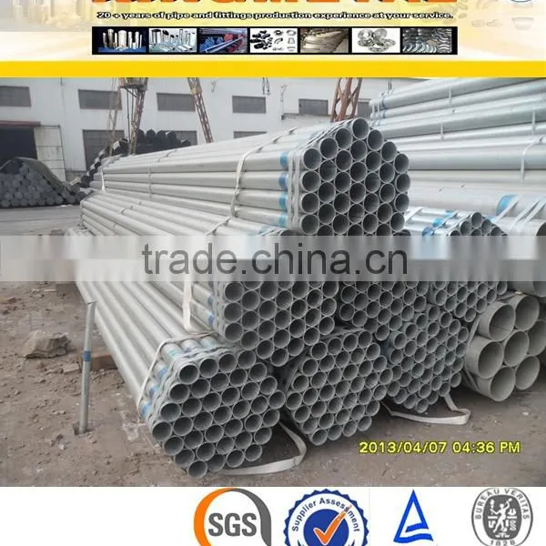 ASTM A53 Schedule 40 Galvanized Steel Pipe Price Per Kg photo-2