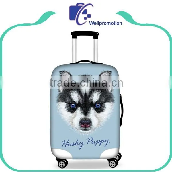 Durable Elastic Custom Spandex Suitcase Luggage Cover photo-3