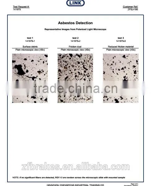 High Quality Auto Parts China Brake Pads Factory Professional Manufacturer D1704-8928 photo-5