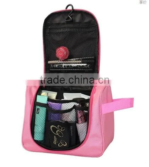 New Style Women&Man Fashion Functional Portable Hanging Folding Travel Cosmetic Bags,toiletry Bag With Hook photo-4