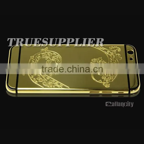 for Iphone 6 Plus 24k Gold Housing,new for Apple Iphone 6 Plus Gold Housing,for Apple Iphone 6 Plus Housing Gold Color photo-4