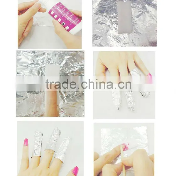nail polish remover wraps