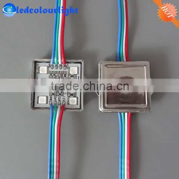 35mm Ws2801 Dmx Led Festoon Module Rgb Pixel Christmas Lights