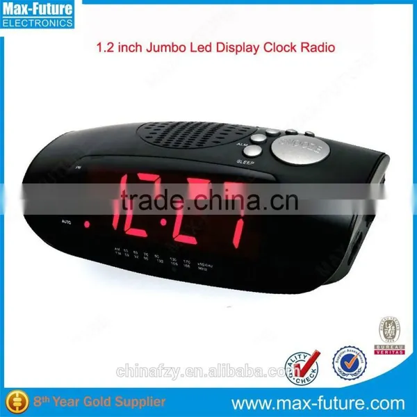 High Quality Clock Radio, AM/FM Clock Radio With 1.2 Inch LED(F-1754) photo-5