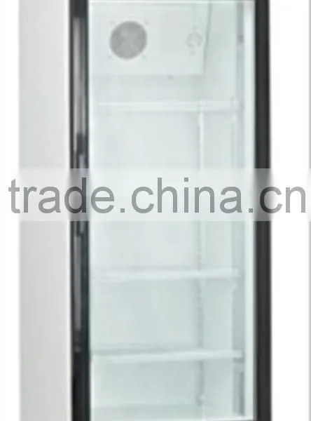 180-430 Liters Single Glass Door Beverage Display Fridges With R134a Gas photo-2