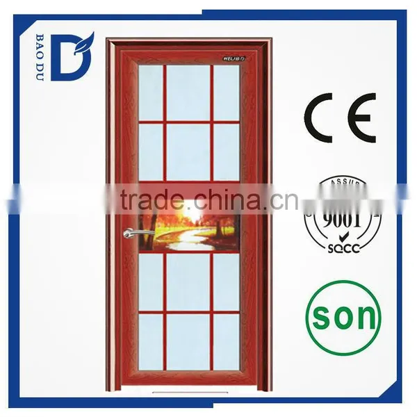 New Design Glass Door ,aluminum Door Frame photo-3
