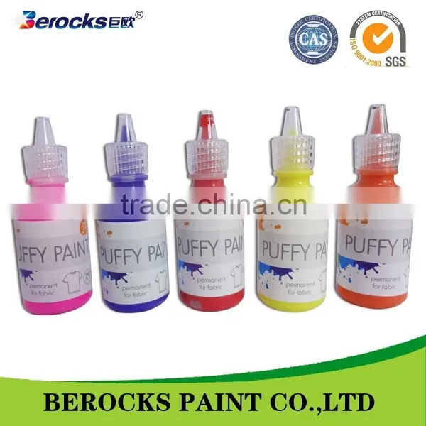 Rich Color Water Based Acrylic Puffy Paint/ Latex Paint photo-6