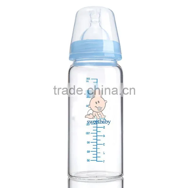 150ml Standard Size High Borosilicate Glass Baby Feeding Bottle photo-3