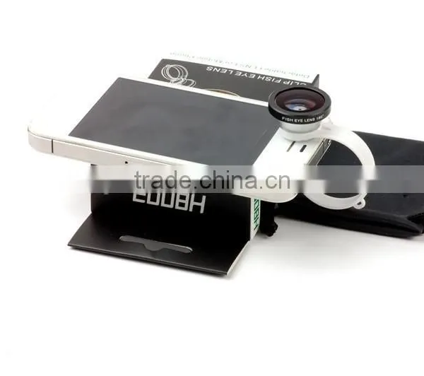 180 Degree Fisheye Lens /Macro Lens/ 0.67X Wide Angle Lens 3 in 1 Lens for Smart Phone Lenses photo-2