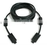 1394b 9pin to 9pin Cable With Locking Screws and Ferrite Cores at Each End