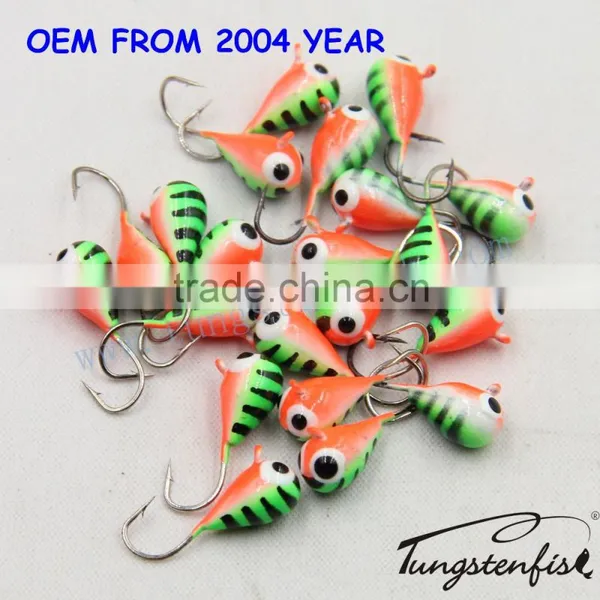 Custom Jigs Tungsten Tear Drop Ice Jig photo-4