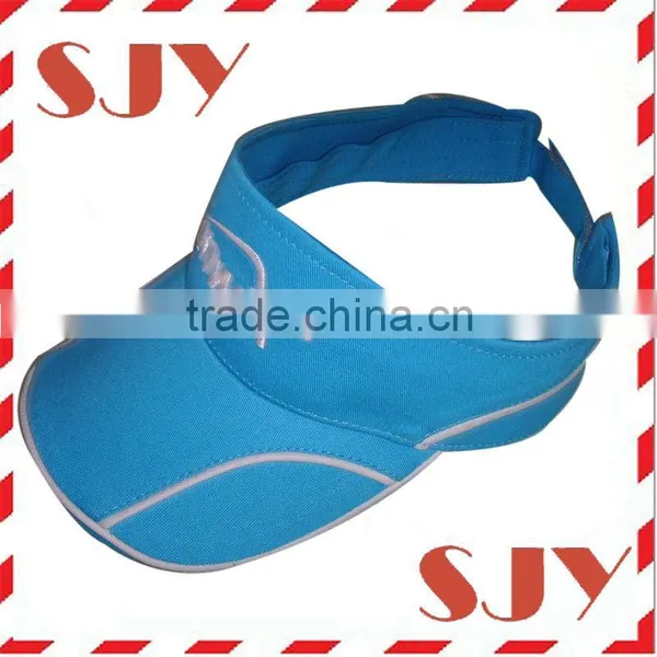 UV Protection Custom Plain Sun Visor With Embroidery