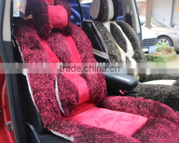 Winter car seat cushion Plush cushion Warm car seat