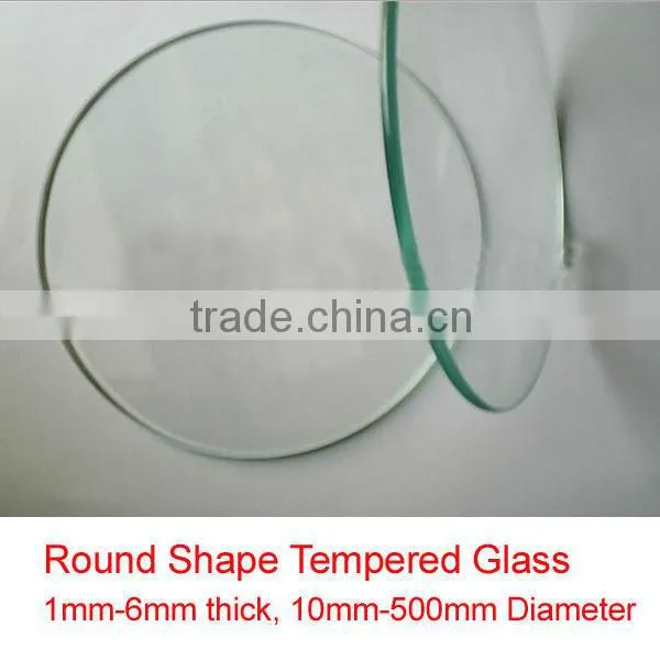Any Size Transparent Toughened Round Sight Glass Disc photo-5