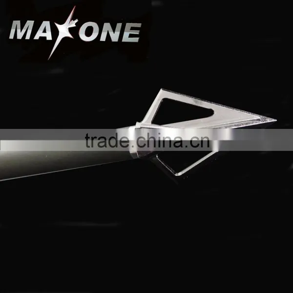 Archery Arrow Tips Hunting Arrow Broadhead With 3 Fixed Sharp Blades Broad Heads 100 Grains Arrow Tips Archery photo-4