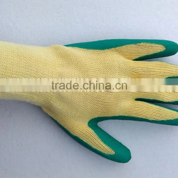 New Design Latex Coated Cotton Safety Working Gloves photo-5