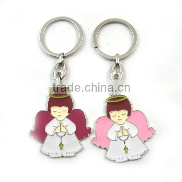 Fashionable Keychain,cheap Keychain,Angel Pendant Keychain,BaShi Piece Keychain