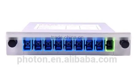CATV FTTX GPON/EPON LGX BOX 1*8 Fiber Optic PLC Splitter photo-3