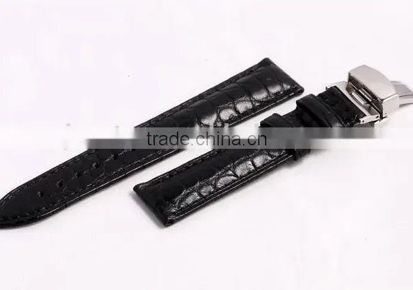 Luxury 100 % Alligator Handmade Leather Watch Strap for IWatch photo-4