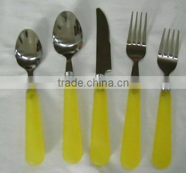 Plastic Handle Dinnerware Set Cheap Popular photo-5