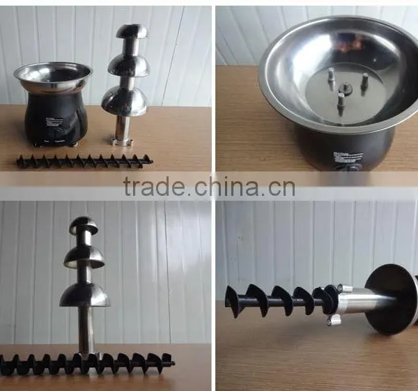 Free Shipping 2016 Hot Sale Chocolate Fountain Fondue Christmas Waterfall Machine for Event Wedding Children Birthday Party photo-3