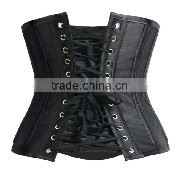 High Quality Double Steel Boned Corset With 24 Steel Boned Waist Training Corset for Sale photo-2