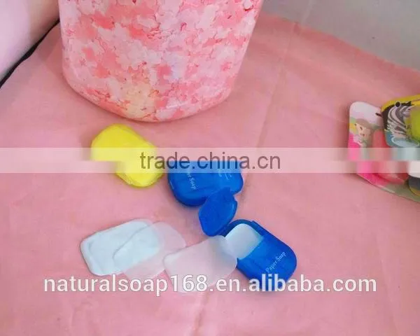 25pcs Hand Washing Paper Perfumed Soap, Dissolving Paper Soap, Travel Paper Soap