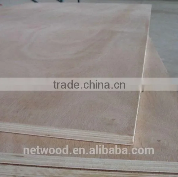 4x8 7mm Indoor Usage Furniture Grade Commercial Okoume Plywood