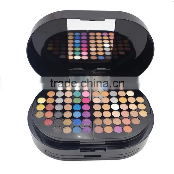 Factory Wholesale Custom High-end Multi-color Eye Shadow Box, Multi-function Makeup Box photo-4