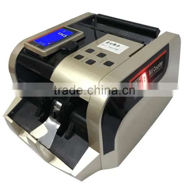Bill Counter Money Counting Machine Money Detector With UV MG IR MT photo-3