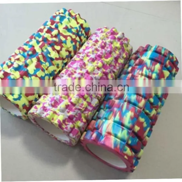 Free Sample Customized Camouflage Color Eva Foam Roller/massage Roller With Bodybuilding Product photo-2
