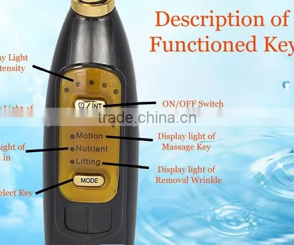 High Frequency Wrinkle Removal ION Golden Spoon Skin Care Machine photo-4