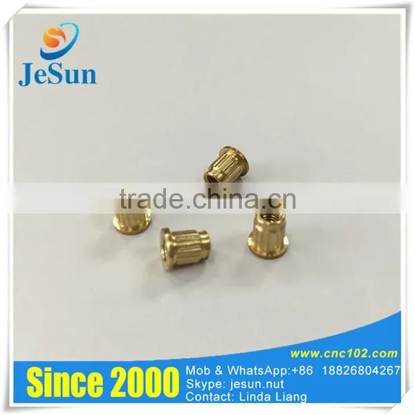 Online Shopping Plastic Brass Insert Knurled Nut M2.5 photo-5