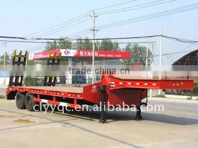 2 Axle Low Flatbed Semi-trailer