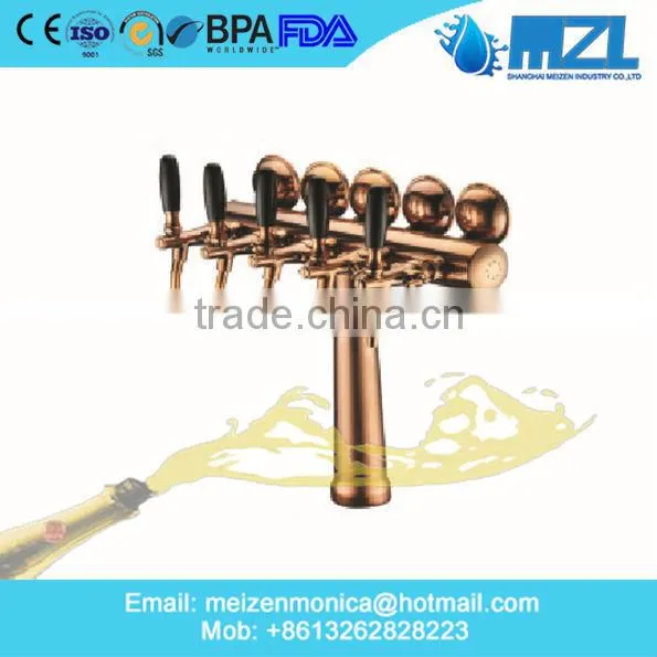 New Product T Style Beer Tower With Chrome Plated China Supplier photo-2